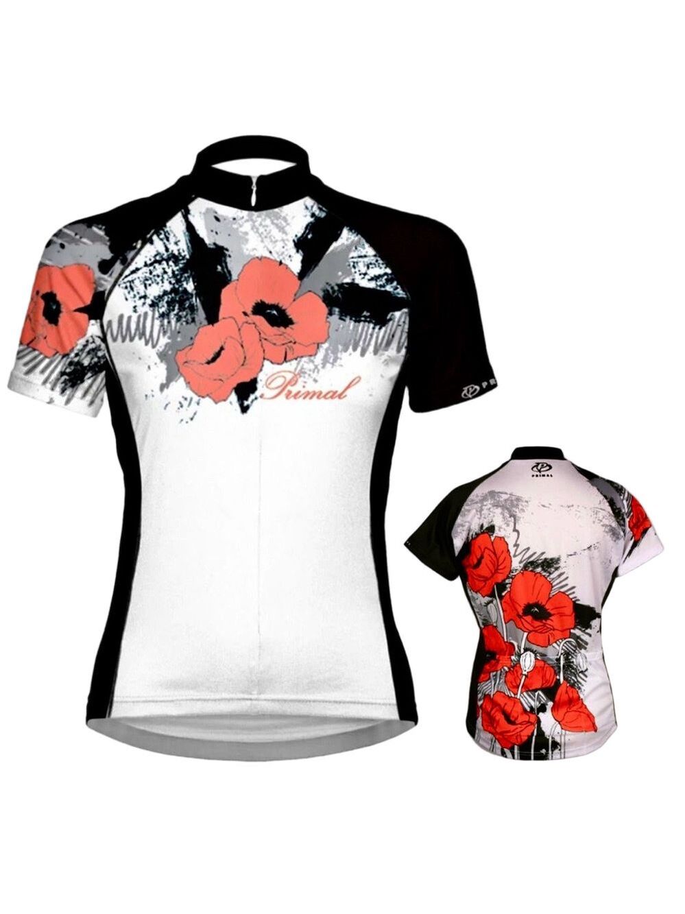 PRIMAL ‘Poppy’ Half Zip Cycling Jersey